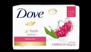 DOVE SAVON POMEGRANATE 4X90G
