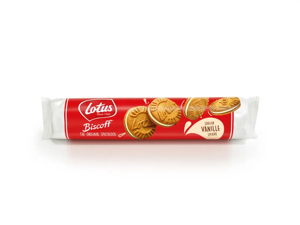 LOTUS BISCOFF VANILLA FLAVOUR 15× 150G