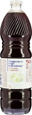 SIMPLE VINAIGRE DE VIN ROUGE RODE 1L