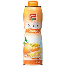 SIROP ORANGE BELLE FRANCE 75CL