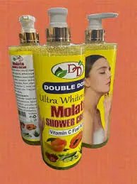 DD DOUBLE DOSE ULTRA WHITENING MOLATO SHOWER CREAM VITAMIN C FAST ACTION 1L