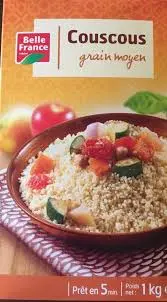 COUSCOUS GRAIN MOYEN BELLE FRANCE 1KG