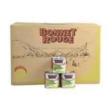 BONNET ROUGE LAIT CONCENTRE NON SUCRE 96×165G CARTON