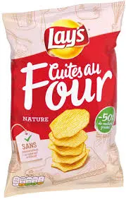 LAY'S CUITES AU FOUR NATURE 130G