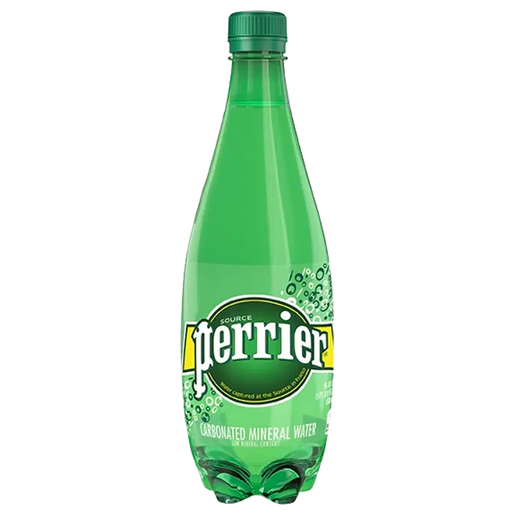 SOURCE PERRIER EAU MINERALE NATURELLE AVEC ADJONCTION DE GAZ CARBONIQUE 50CL