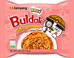 SAMYANG ROSE NOUILLES BULDAK FIRE LEVEL 140G