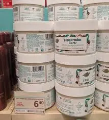 DOVE PEPPERMINT BARK BODY SCRUB 298G