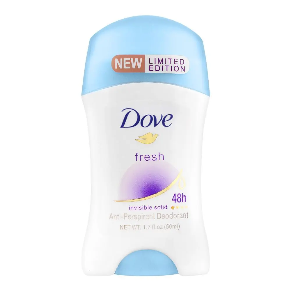 DOVE FRESH INVISIBLE SOLID 48H ANTI-PERSPIRANT DEODORANT 50ML