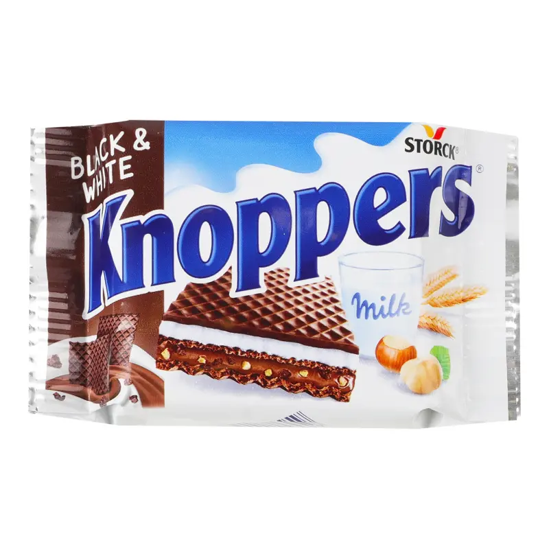 BLACK ET WHITE KNOPPERS MILCH 25G