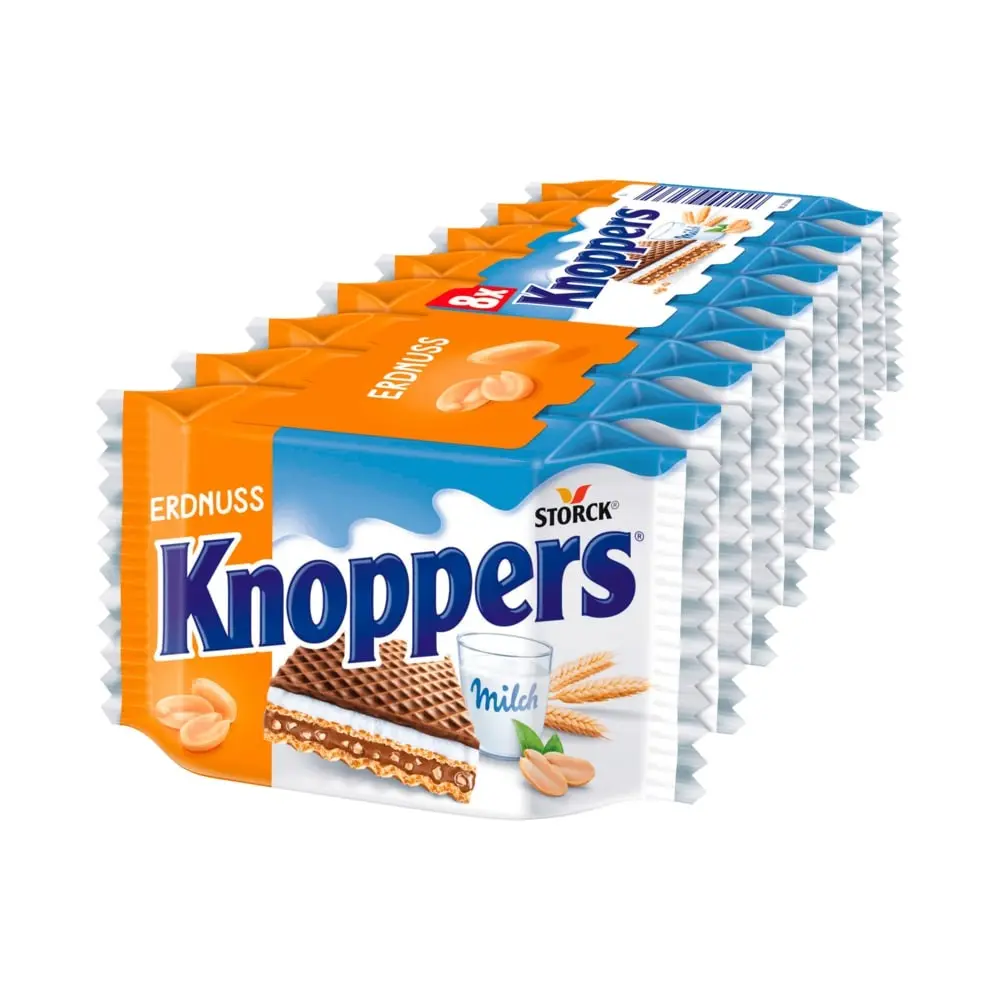 ERDNUSS KNOPPERS MILCH 8×25G