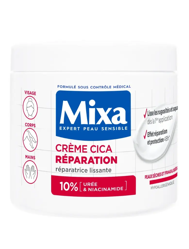 MIXA CREME CICA REPARATION 10% UREE 400ML