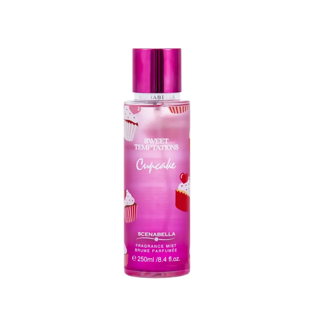 SWEET TEMPTATIONS CUPCAKE SCENABELLA FRAGRANCE MIST 250ML