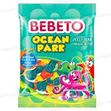 BEBETO OCEAN PARK GUMMY CANDY 80G