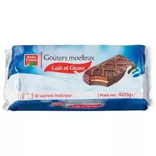 GOUTERS MOELLEUX LAIT ET CACAO 420G BELLE FRANCE 