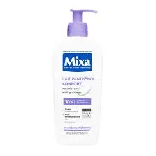 MIXA EXPERT PEAU SENSIBLE LAIT PANTHENOL CONFORT 10% GLYCERINE & PANTHENOL PEAUX SECHES ET REACTIVES 250ML