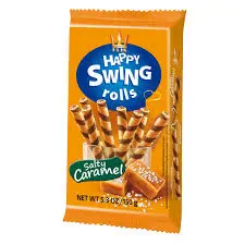 HAPPY SWING ROLLS SALTY CARAMEL 150G