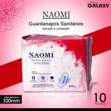 NAOMI SANITARY NAPKINS SERVIETTES HYGIENIQUES 320MM