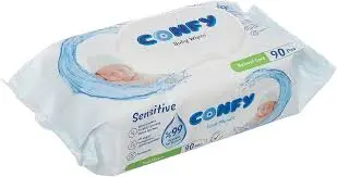 CONFY BABY WIPES SENSITIVE 90 ADET