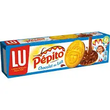LU PEPITO GOUT CHOCOLAT AU LAIT 192G
