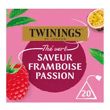 TWINNINGS THE VERT SAVEUR FRAMBOISE PASSION 32G