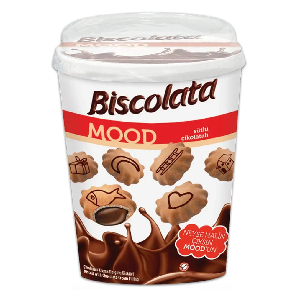BISCOLATA MOOD BISCUIT WITH CHOCLATE CREAM FILLING 115G