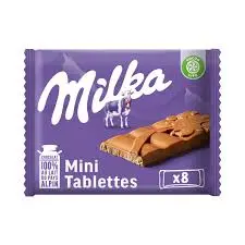 MILKA MINI TABLETTES 200G