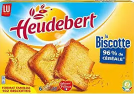 HEUDEBERT LA BISCOTTE 96% DE CEREALE 830G