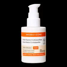 AROMA ZONE CREME VITAMINE C ET ASTAXANTHINE 50ML