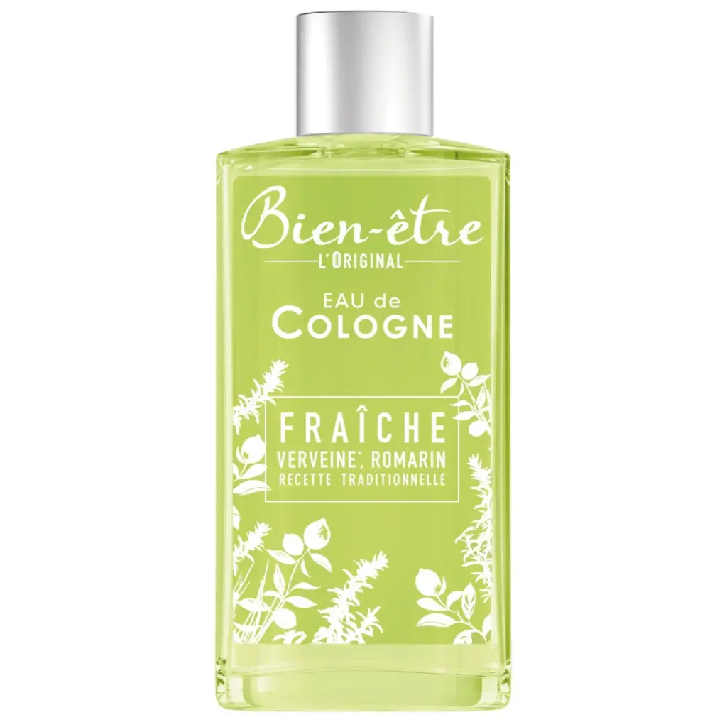BIEN-ETRE EAU DE COLOGNE FRAICHE VERVEINE:ROMARIN 500ML