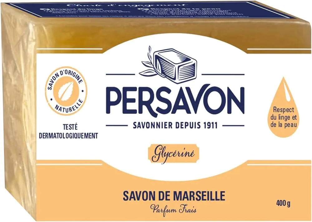 PERSAVON GLYCERINE SAVON DE MARSEILLE 400G