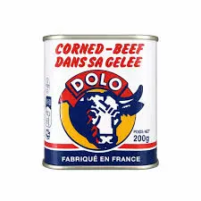 CORNED-BEEF DANS SA GELEE DOLO 200G