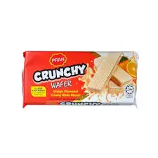 PRAN CRUNCHY WAFER BISCUIT ORANGE 150G