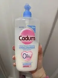 CADUM CREME DOUCHE TOLERANCE HYPOALLERGENIQUE SANS SULFATE 0% SAVON COLORANT 750ML