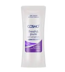 COSMO FRESH & PURE ANTI-PERSPIRANT STICK 48H SWEAT & ODOR PROTECTION 75G