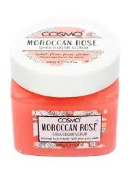 COSMO MOROCCAN ROSE SHEA SUGAR SCRUB 450G