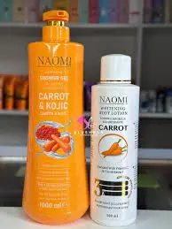 NAOMI GEL DOUCHE ECLAIRCISSANT HUILE VERGETURE 1000ML