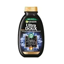 GARNIER ULTRA DOUX SHAMPOOING EQUILIBRANT CHARBON MAGNETIQUE ET HUILE DE FLEUR DE NIGELLE 250ML