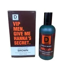 VIP MEN. GIVE ME HANNA'S SECRET BROWN EAU DE PARFUM 100ML