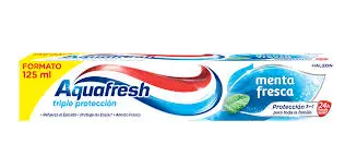AQUAFRESH TRIPLE ACTION MENTHE FRESH 75ML