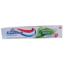 AQUAFRESH TRIPLE PROTECTION MENTHE DOUCE 75ML