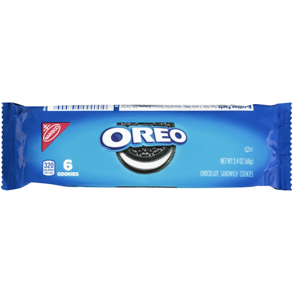 NABISCO OREO 6 COOKIES 68G