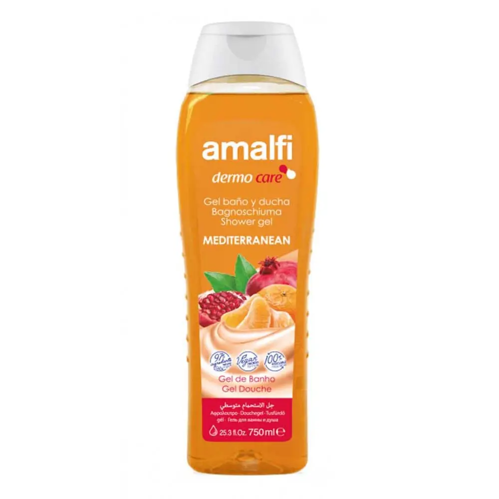 AMALFI DERMO CARE MEDITERRANEAN GEL DOUCHE 750ML