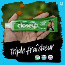 CLOSEUP DENTIFRICE 3X PLUS FRAICHEUR 10G