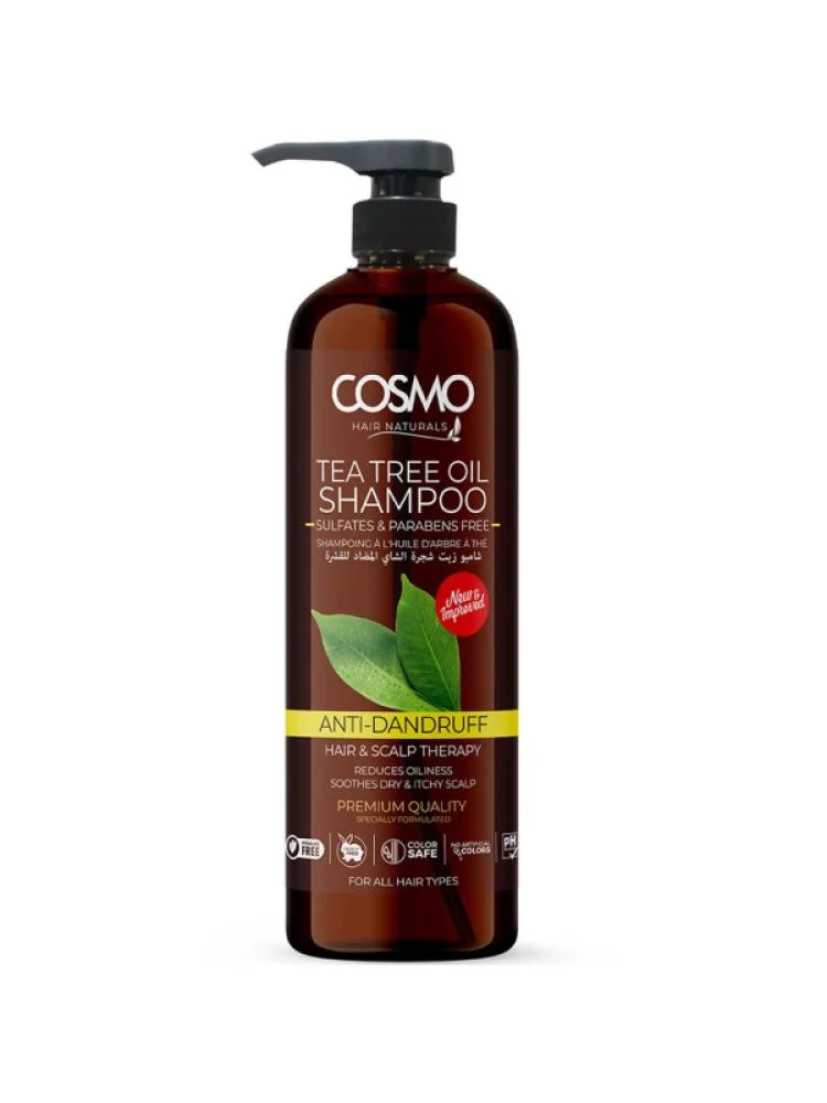 COSMO HAIR NATURALS TEA TREE OIL SHAMPOO ANTI-DANDRUFF 1000ML