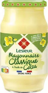 LESIEUR MAYONNAISE CLASSIQUE A L'HUILE DE COLZA 475G
