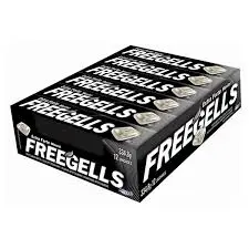 BONBON FREEGELLS EXTRA STRONG MENTHE 12X27G
