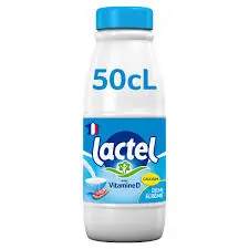 LACTEL LAIT DEMI-ECREME 50CL