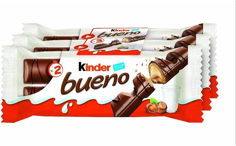 KINDER BUENO CHOCOLAT 3 LOT×43G