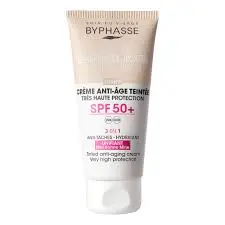 BYPHASSE CHAQUE JOUR CREME ANTI AGE TEINTEE SPF50+ LIGHT 50ML