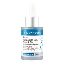 AROMA ZONE SERUM NIACINAMIDE 10% CUIVRE ET ZINC 30ML
